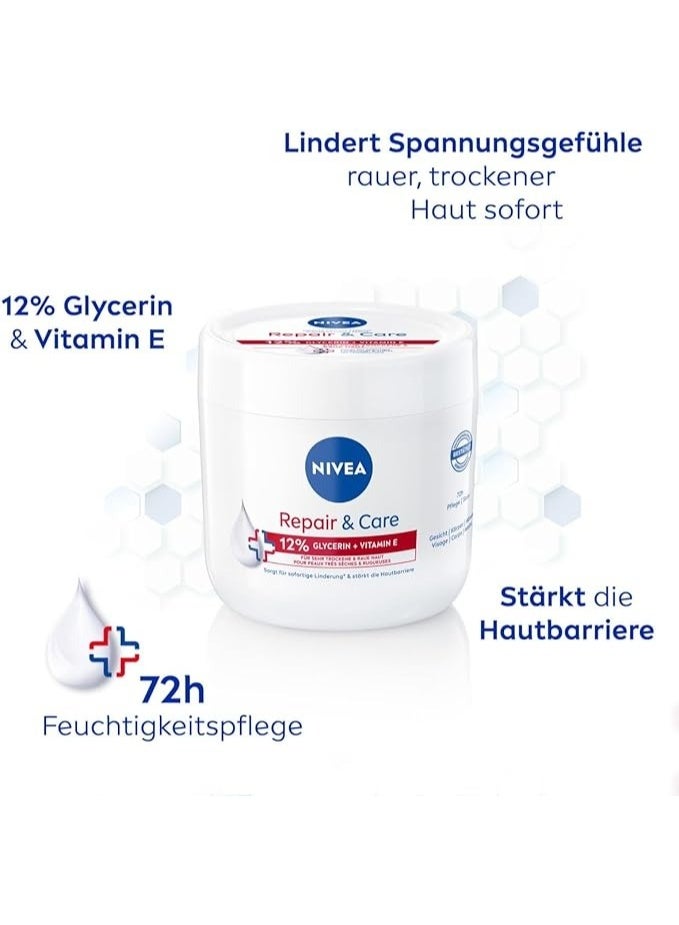 Nivea Repair & Care 12% Glycerin + Vitamin E 400 ml - Image 3